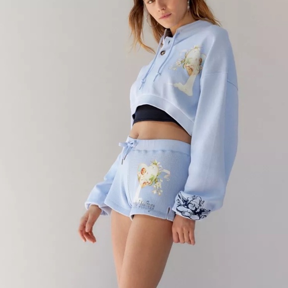 Boys Lie 'Perpetual Feelings' Cropped Sweatshirt - Picture 3 of 16